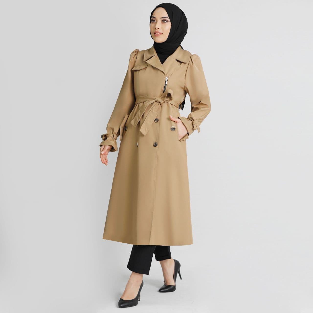 Wholesale Trench Coat 1501 - Made in Turkey | Qultim.com