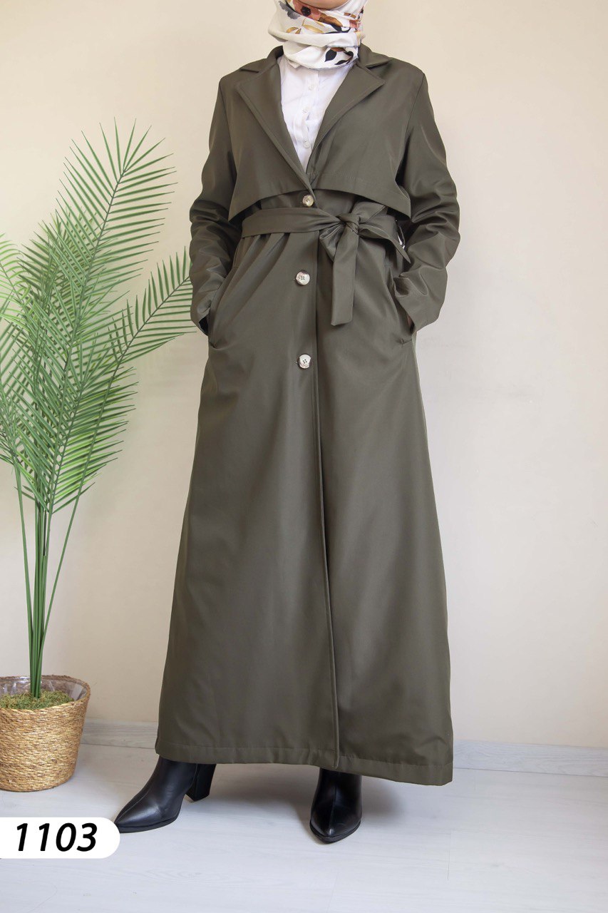 Wholesale Trench Coat F1103 - Made in Turkey | Qultim.com